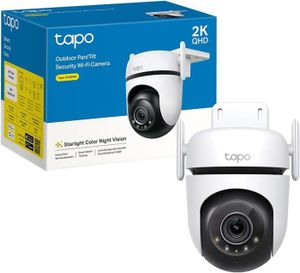 CAMÉRA IP Caméra Surveillance WiFi extérieur PTZ 4MP - Tapo C520WS - Vision nocturne couleur Starlight - Détection de Personne