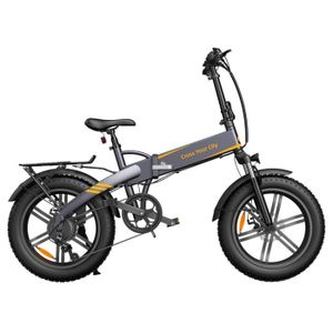 VÉLO ASSISTANCE ÉLEC ADO A20F XE 250W vélo électrique cadre pliant 7 vitesses vitesses amovible 10.4 AH batterie Lithium-Ion e-bike