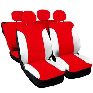 Housse de siège rouge Fiat 500 N/D
