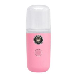 HYDRATANT VISAGE Pulvérisateur,Pulvérisateur portatif de brume faciale, USB, Nano, atomisation pour le visage, hydratante, soins pour la - Type Pink