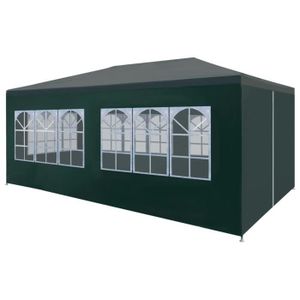 TONNELLE - BARNUM Fydun Tente de réception 3 x 6 m Vert 112255