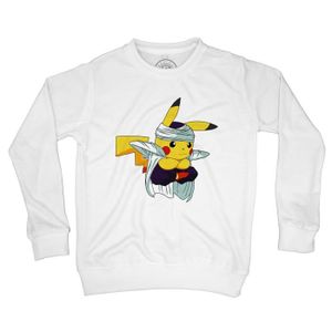 SWEATSHIRT Sweat-Shirt enfant fusion pikachu piccolo dragon ball Z pokemon