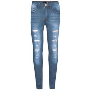 JEANS Enfants Garçons maigre Jeans Denim Déchirée Extens