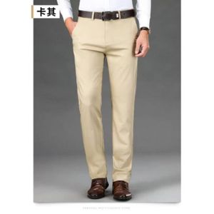 Pantalon chino regular crusy marron homme - Picture