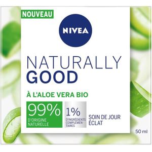 HYDRATANT VISAGE NIVEA Soin de Jour à l'Aloe Vera Bio Naturally Good - 50 ml