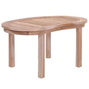 Casa Pro Table Basse Exterieure En Verre 100 X 50 X 35 Cm Noir