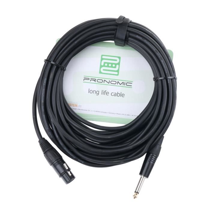 Cable hp jack denude 30M DIVERS Câble enceinte audio hp : matériel de  sonorisation magasin de sono
