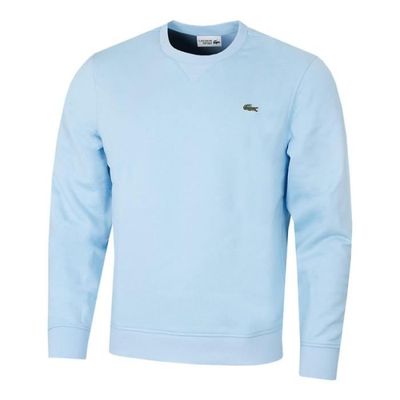 Sweatshirt Lacoste SPORT en molleton de coton Bleu ciel Cdiscount Pret a Porter