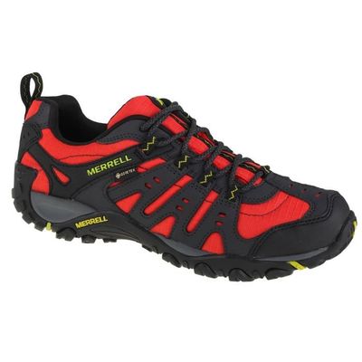 Chaussures de randonnee MERRELL Accentor Sport Gtx pour homme Noir et rouge Respirantes Cdiscount Sport