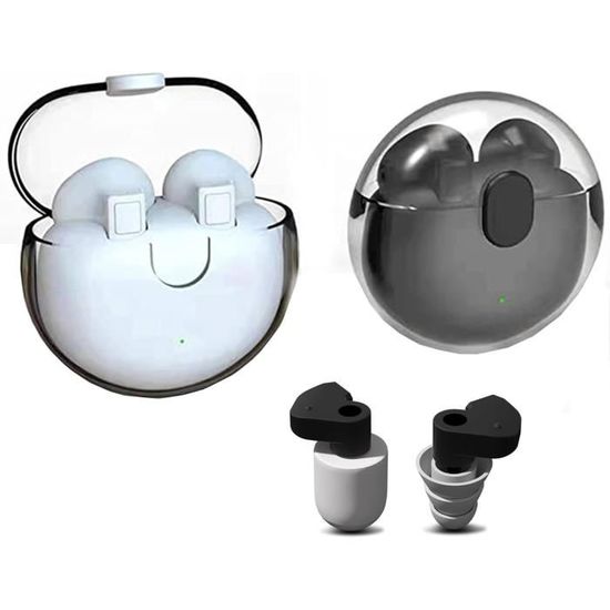 2 Paires Bouchons D’Oreilles Pour Dorir - Silicone, Iperéable, Réducteurs - Anti Ronfleent