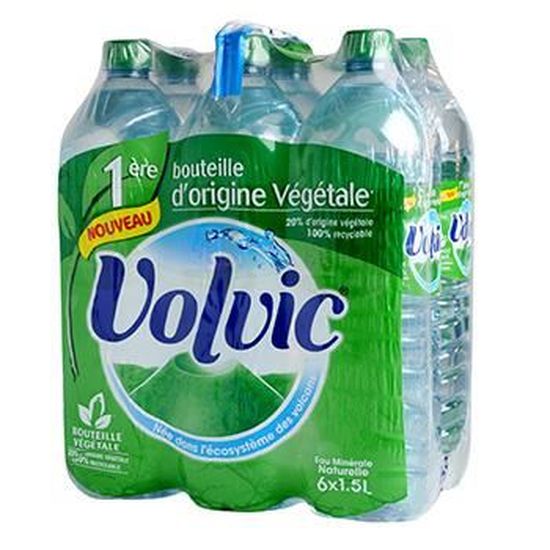 Volvic Eau Minerale Naturelle 6x1 5l Cdiscount Au Quotidien