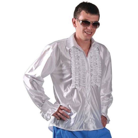 Chemise blanche froufrou new arrivals