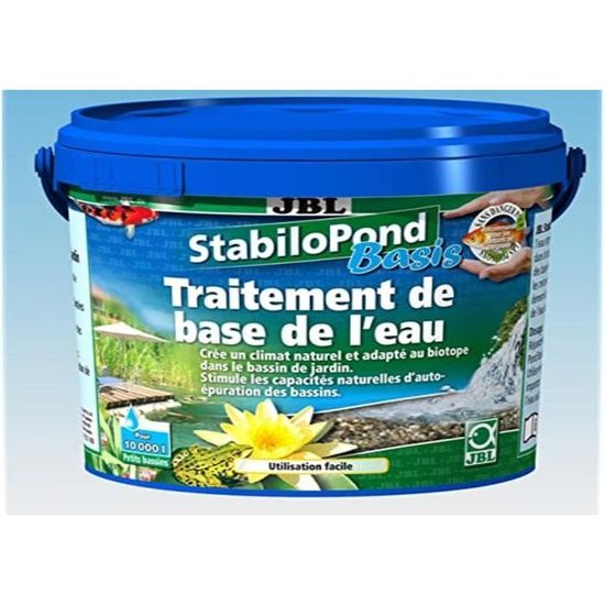 JBL StabiloPond KH - PH-Wert Stabilisator Für Gartenteiche Bis 10.000 Liter