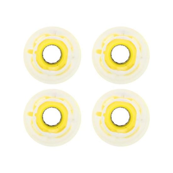 Roues Longboard 60x45mm 78A + Roulements ABEC9 - Lot De 4 - Améliorez Votre Skate Ou Cruiser - 10 Couleurs Dispo