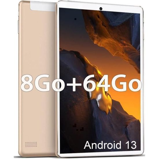 Tablette Enfant 7" Android 13 - 8Go RAM + 64Go - Octa-Core - Contrôle Parental - Coque Canard Antichoc - Cadeau - 2