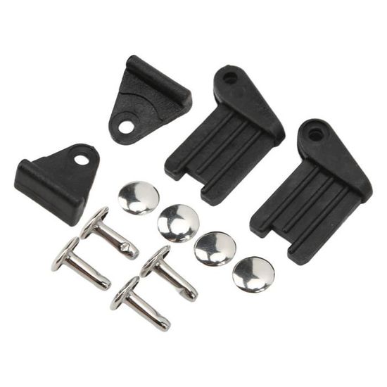 Lot de 4 supports de système de store pour système de volet, volets de fenêtre extérieurs et terrasse, système de store solaire pour système de