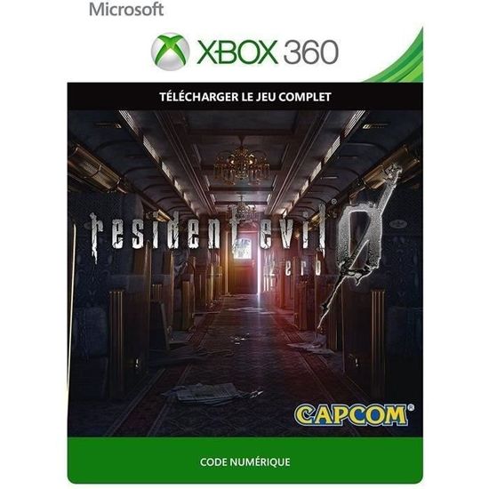 Resident Evil 0 Jeu Xbox 360 à télécharger