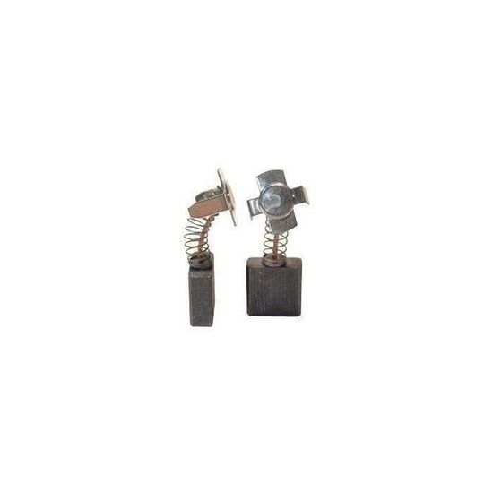 Jeu De 2 Balais (Charbons) Moteur Pour Outils Ryobi - Dimensions 5x8x11 Mm, Référence Greenstar 2513/0741