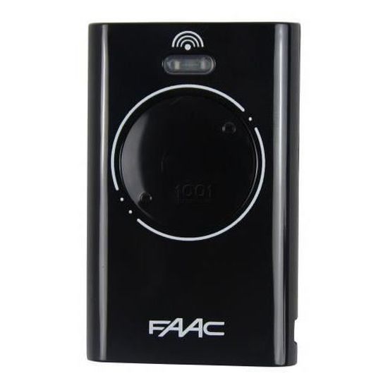 Télécommande Faac XT2 868SLH – 868 MHz – 2 Canaux – Blanc – Neuve Sous Blister