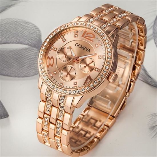 Montre geneve online en or