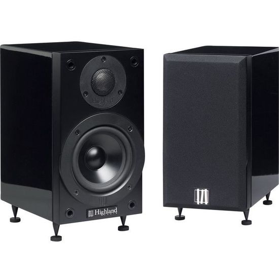 Wharfedale Aura 2 Enceinte Bibliothèque 3 Voies - Piano Laque Wit (lot