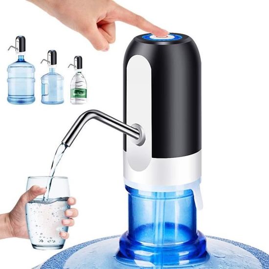 Pompe de bouteille d'eau usb charge automatique distributeur d'eau  électrique pompe pompe à eau bouteille pompe à eau commutateur automatique  distributeur d'eau potable