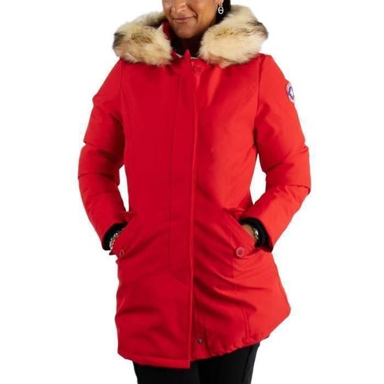 Parka PARAGOOSE Nina Femme Taille XS Couleur Rouge Rouge