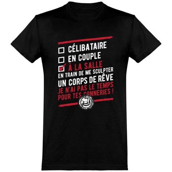 Tee-shirt homme humoristique | Cadeau imprimé en France | 100% coton ...