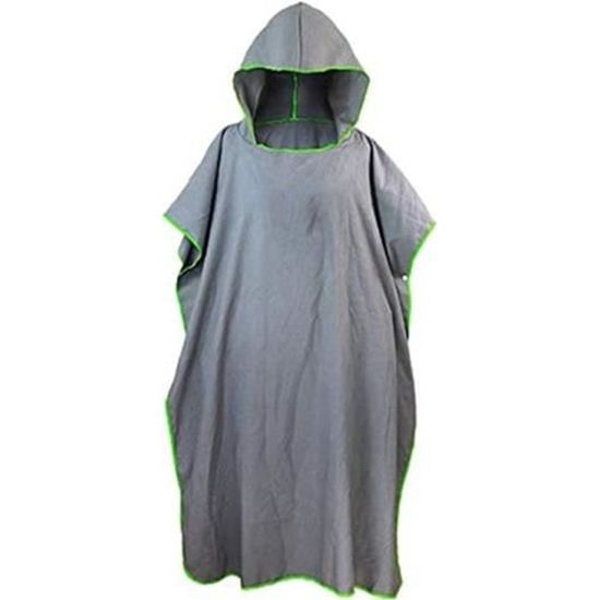 Poncho Serviette De Surf Microfibre - Capuche, Taille Unique, Changement Rapide Plage/Piscine - 9