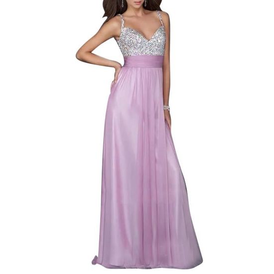 Robe KJEHOME Sans manches Col en V harnais dpaule boutons Femme