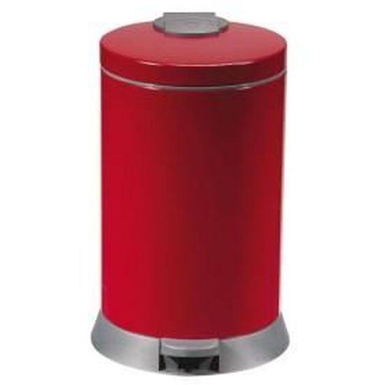 Poubelle A Pedale Magic 30 L Bordeaux Cdiscount Maison