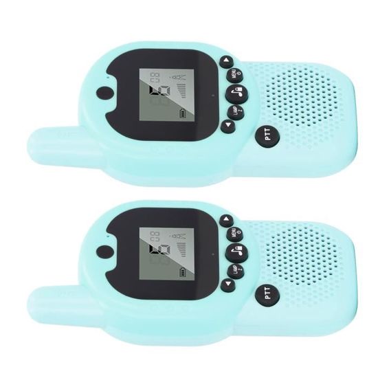 Talkie-walkie jouet portable 0,5 W Radio bidirectionnelle sans fil
