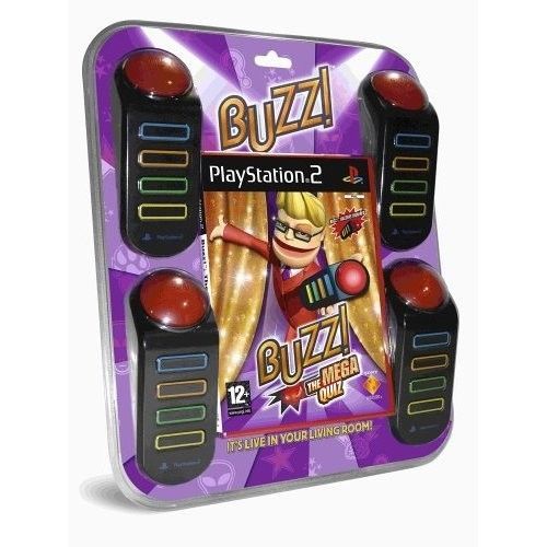 Sony Computer Entertainment Buzz ! Le Mega Quizz + Buzzers / Jeu Console Pour