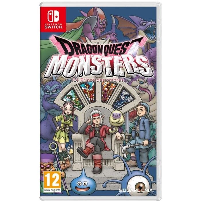 Jeu Nintendo Switch - Square Enix - Dragon Quest Monsters : Le Prince Des Ombres - Jeu de rôle - En boîte