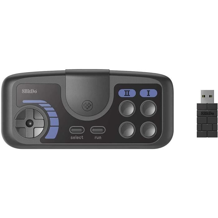 Manette de jeu sans fil TG16 2.4G pour PC Engine Mini PC Engine CoreGrafx Mini TurboGrafx 16 Mini et Nintendo Switch