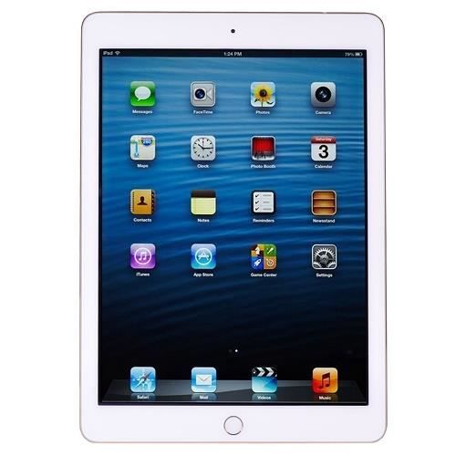 Apple Ipad Air 2 Avec Wi-fi 16go - Blanc Et Or Mh0w2ll - A - Mh0w2llab