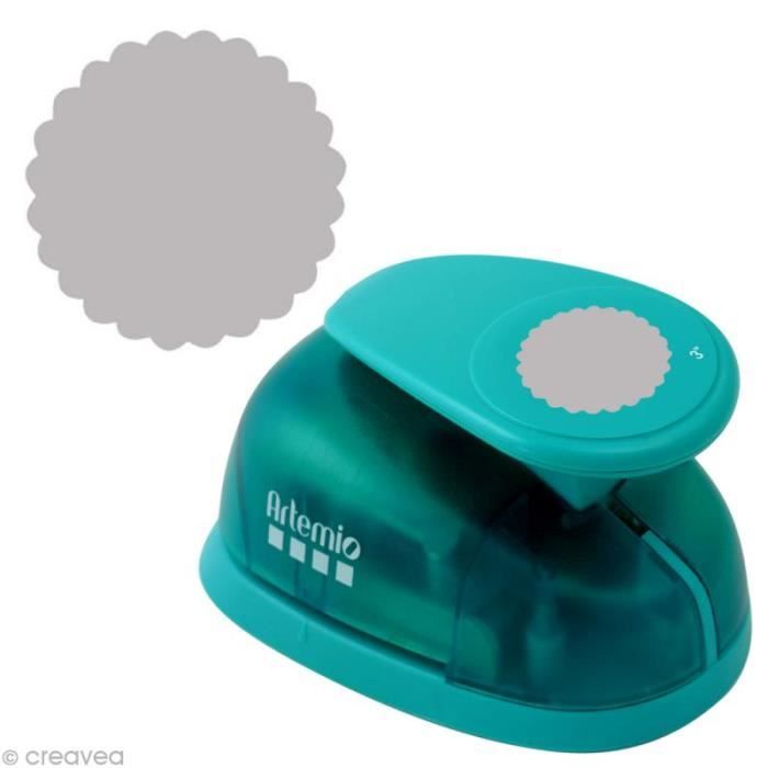 Perforatrice jumbo Cercle dentellé - 7,6 cm