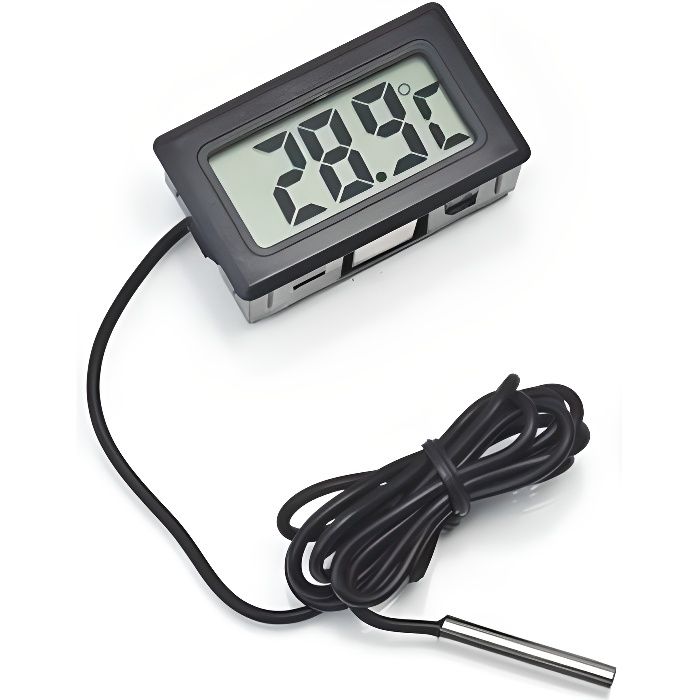 Thermomètre Digital LCD pour Réfrigérateur Congélateur Réfrigérateur Température -50 ~ 110 ° C