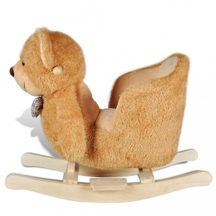 Sauteurs et balancelles pour bebes Animal de ours Teddy a bascule