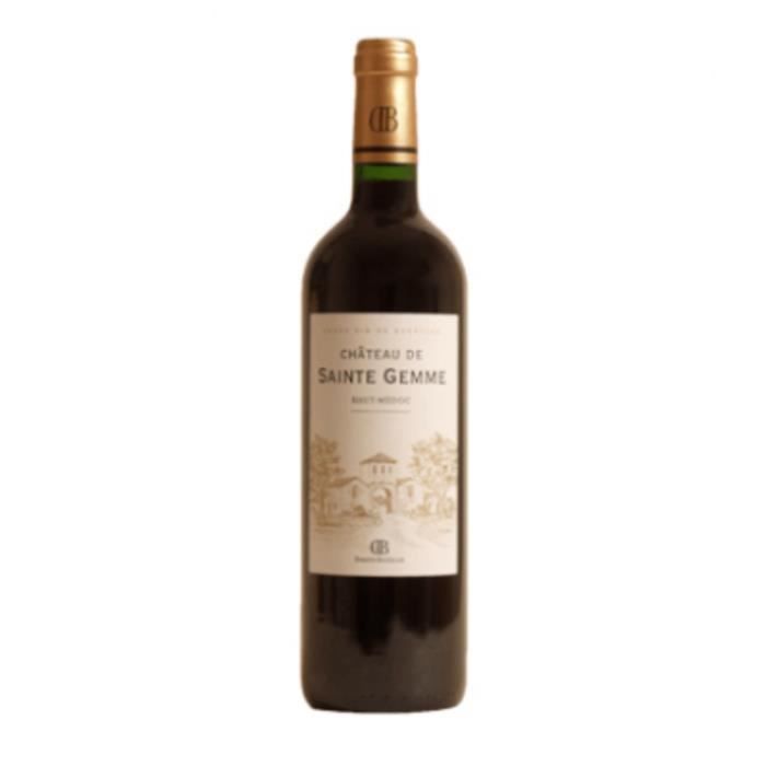 Vin rouge, Haut Medoc, Chateau St Gemme 2015 Rouge