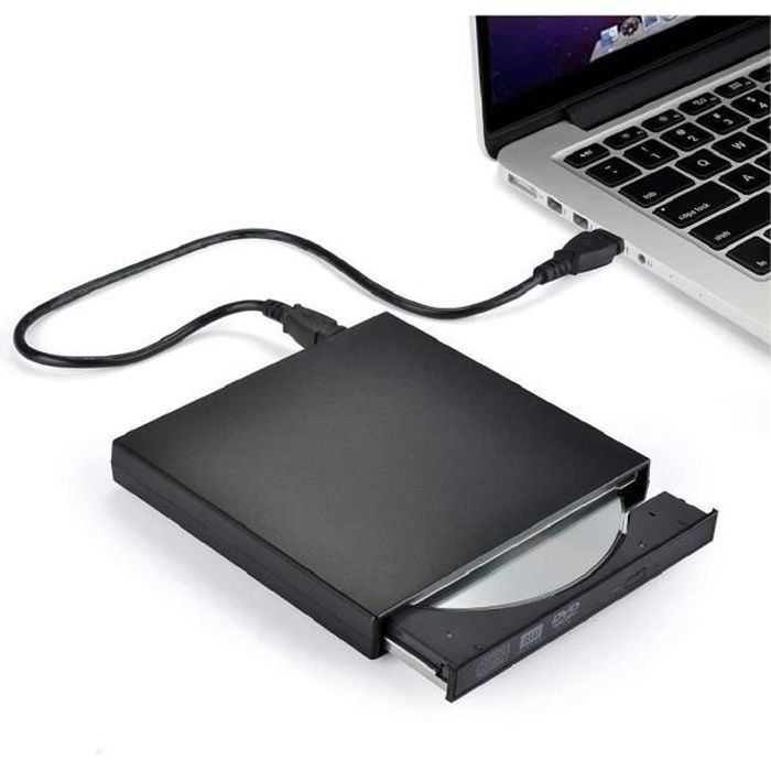 VSHOP® Lecteur Blu Ray Externe Graveur DVD USB 3.0 compatible DVD Bluray, Portable Ultra Slim CD DVD Player Compatible pour Mac