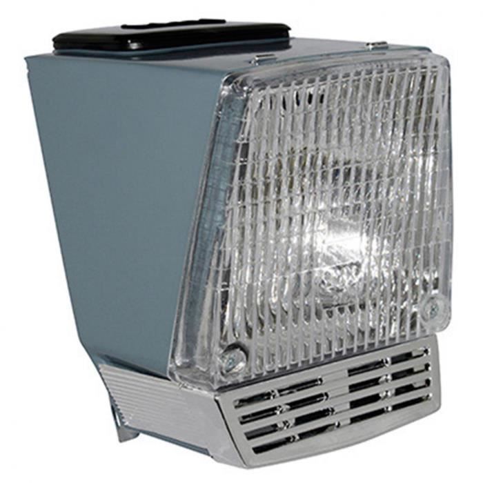 PHARES PHARE-PROJECTEUR CYCLO ADAPTABLE MBK 88 BLEU (COMPLET) -P2R- P2R (Motoris)