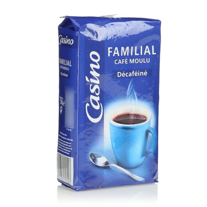 Café moulu Familial Décaféiné - 250 g