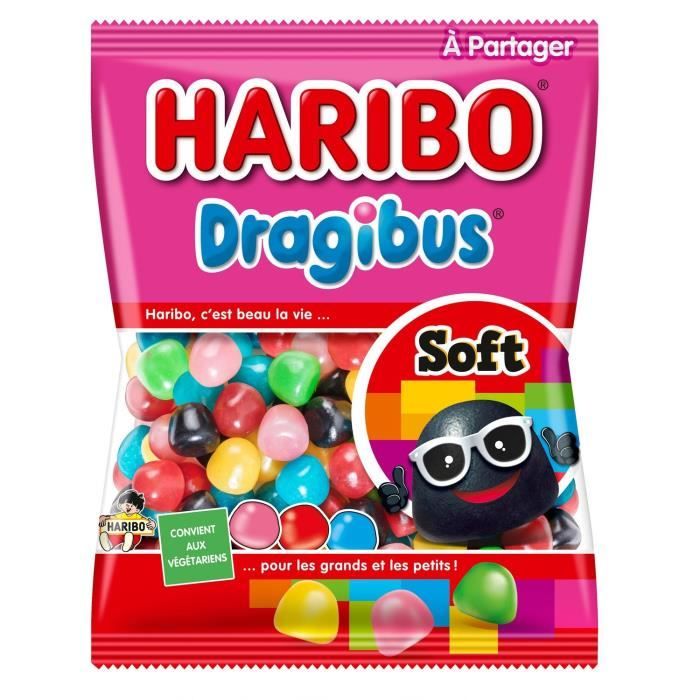 LOT DE 12 - HARIBO Bonbons : Dragibus 300g