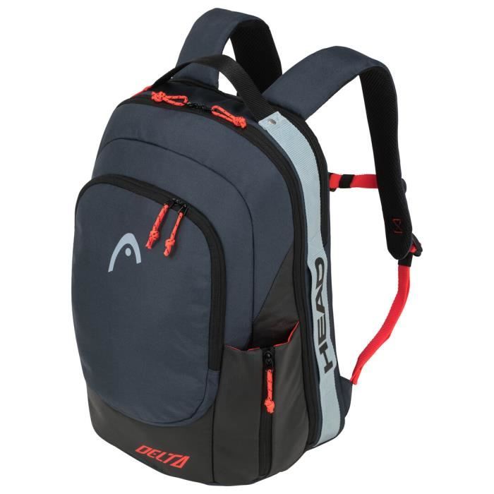 Sac à dos Head Delta Backpack Padel Black Orange - Couleur:Orange Type Thermobag:Sac à dos