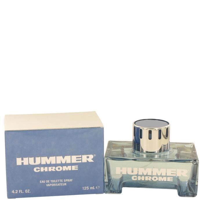 Hummer Chrome 125 ml - Eau De Toilette Vaporisateur Homme
