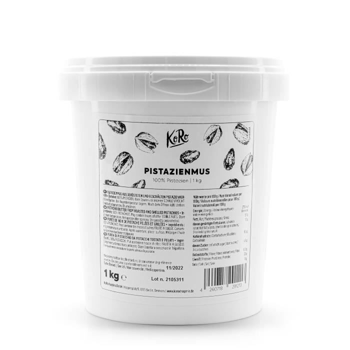 Pate a Tartiner - KoRo Purée de pistaches 1 kg - KoRo