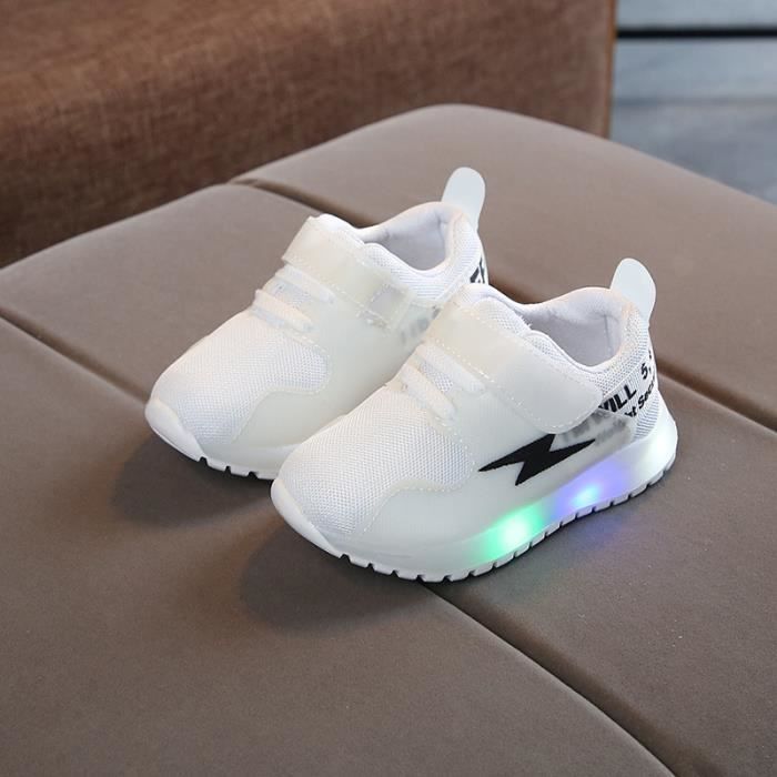 Baskets Sneakers GARÇON -lumineuses légères tailles - FR15VMJ