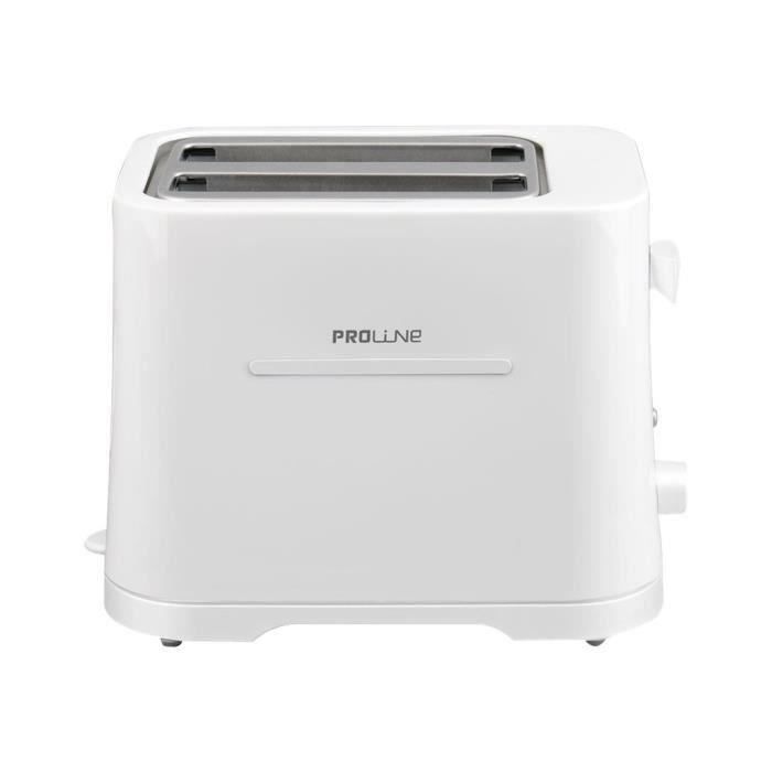 Proline MINITT Grille-pain 2 tranche 2 Emplacements blanc