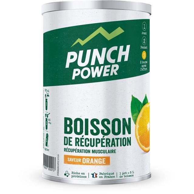 PUNCH POWER Boisson de récupération Orange - Pot 400 g